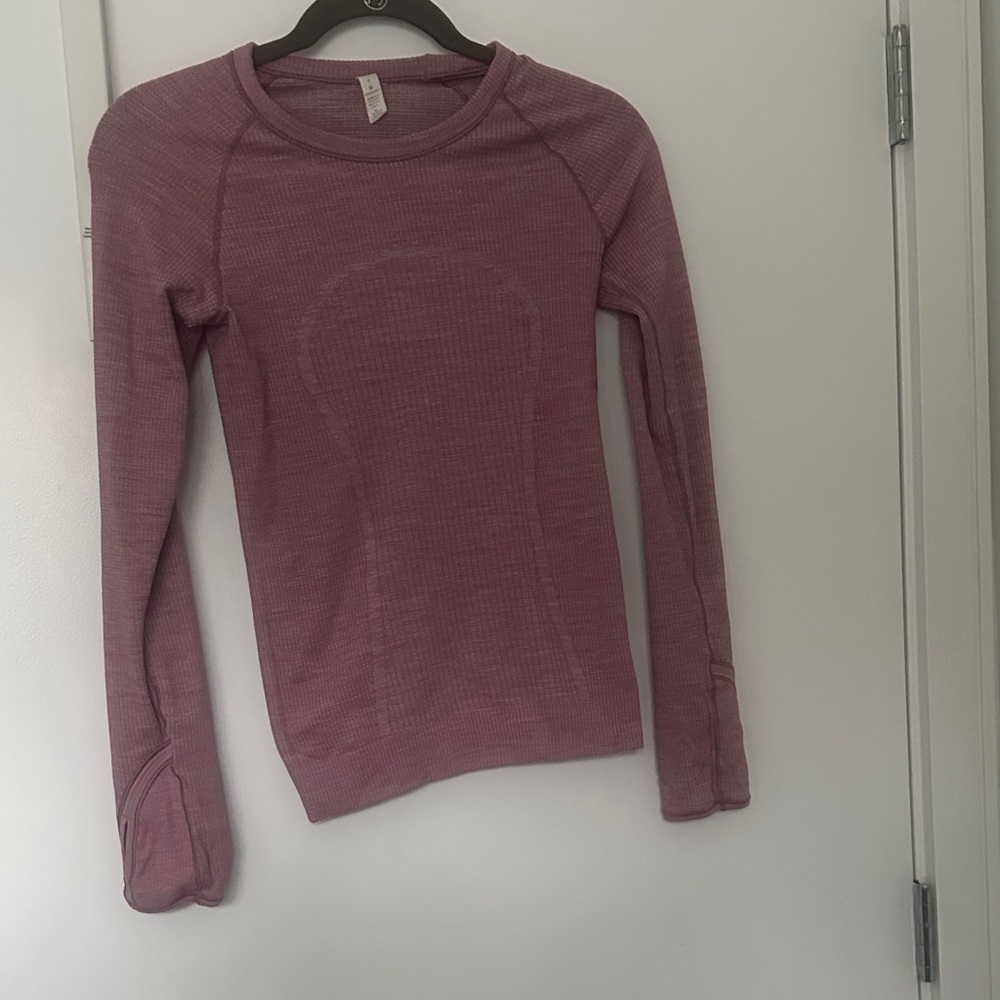lululemon athletica Swiftly Wool Long Sleeve Top